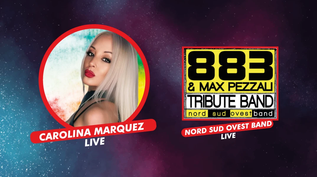 CAROLINA MARQUEZ, 883 COVER E PARTY ANNI 90